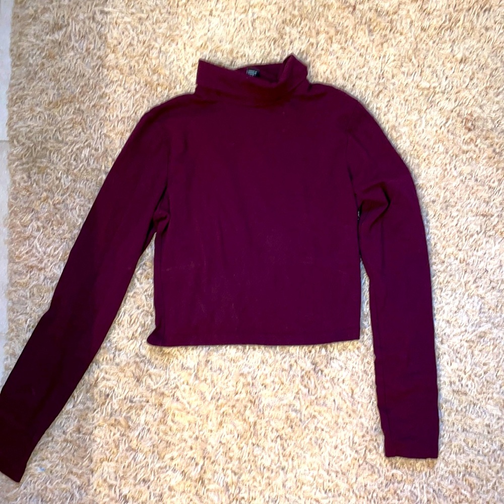 Maroon Forever 21 Turtle Neck